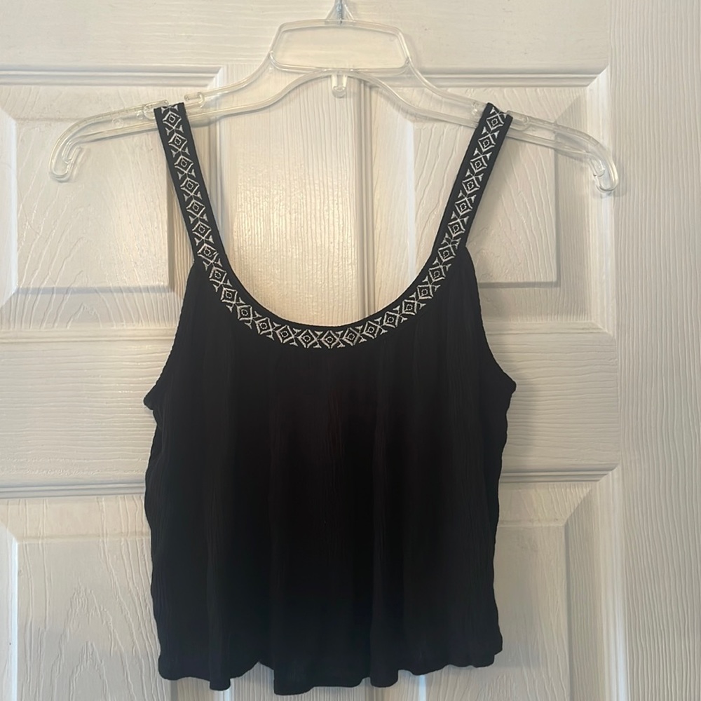 Bethany Mota crop top. Black. Size XS